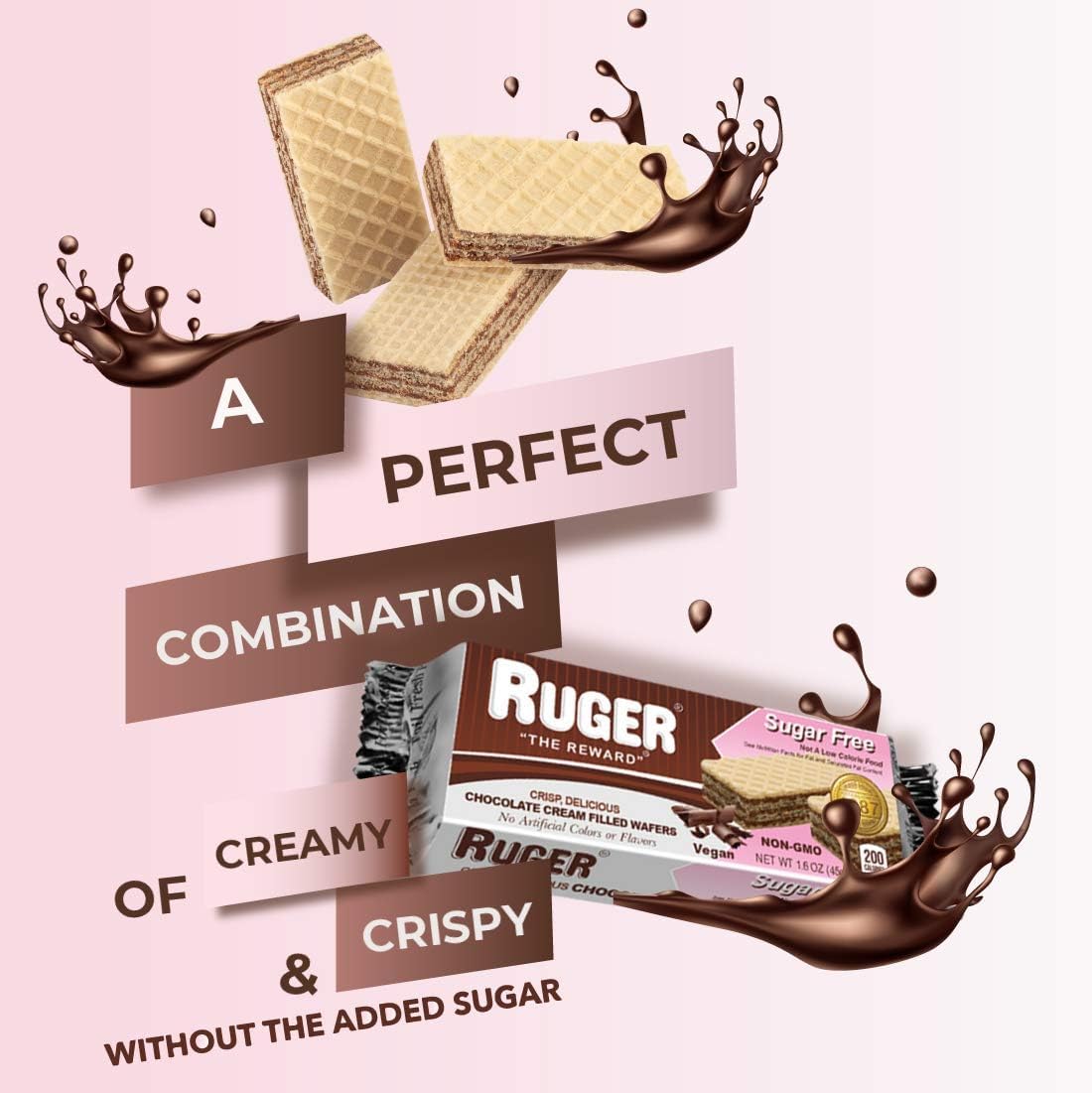 RUGER Sugar Free Chocolate Pack of 12 - Image 2
