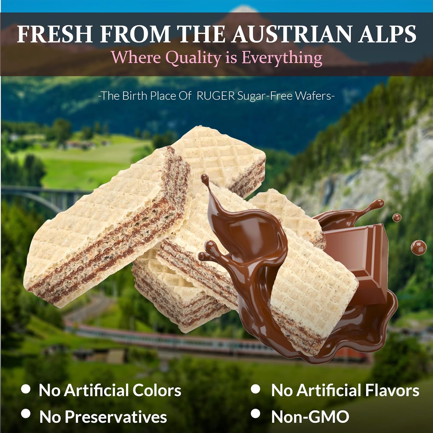 RUGER Sugar Free Chocolate Pack of 12 - Image 7