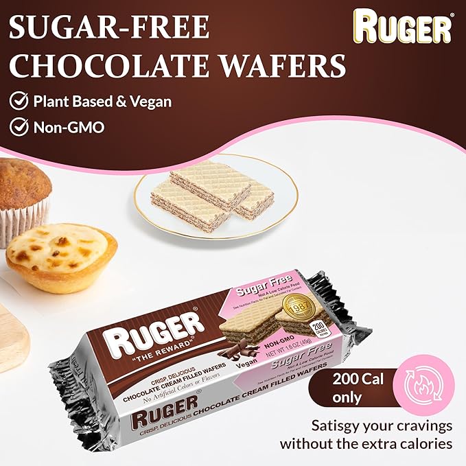 RUGER Sugar Free Chocolate Pack of 12 - Image 5