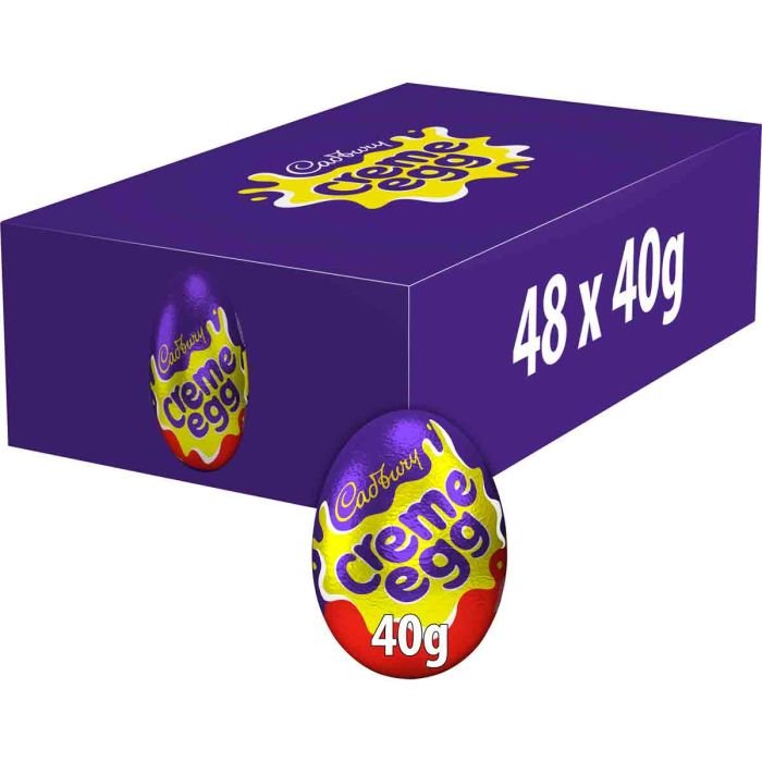 Cadbury Chocolate Creme Egg 40g (Box of 48) - Image 2