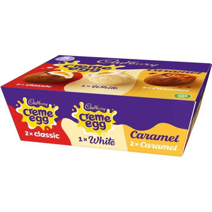 Cadbury Mixed Chocolate Filled Egg 200g 5 Pack - Image 3