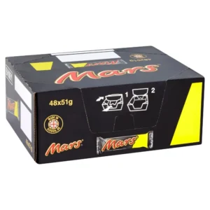 Mars Chocolate Bars 48 x 51g Bulk Box